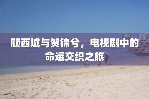 顾西城与贺锦兮，电视剧中的命运交织之旅