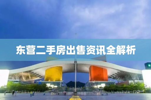 东营二手房出售资讯全解析