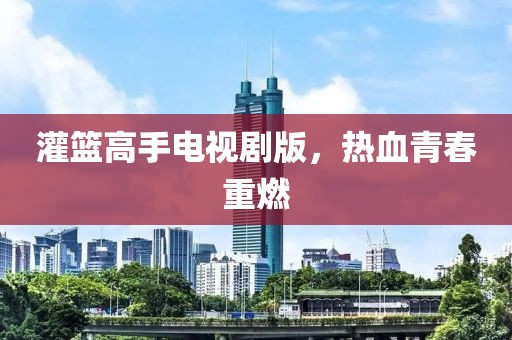 灌篮高手电视剧版，热血青春重燃