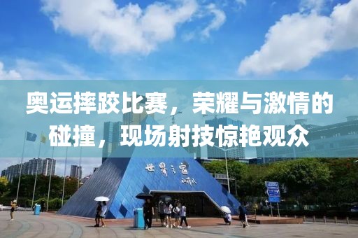 奥运摔跤比赛，荣耀与激情的碰撞，现场射技惊艳观众