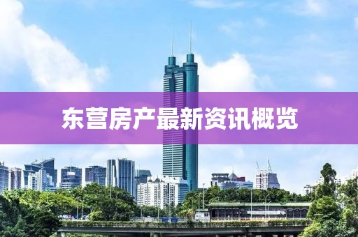 东营房产最新资讯概览