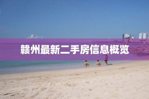 赣州最新二手房信息概览