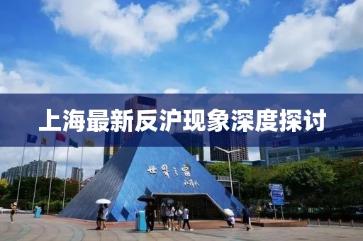 上海最新反沪现象深度探讨