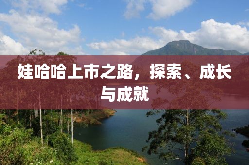 娃哈哈上市之路，探索、成长与成就