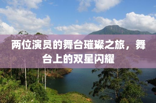 两位演员的舞台璀璨之旅，舞台上的双星闪耀