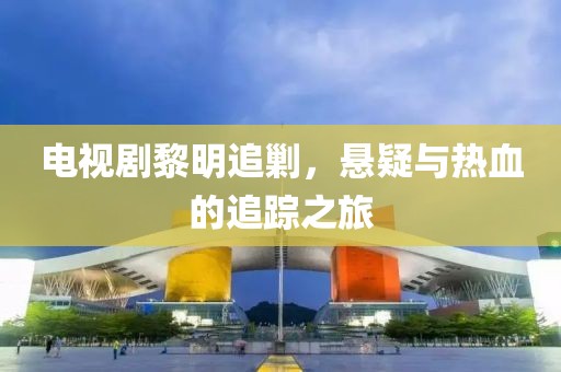 电视剧黎明追剿，悬疑与热血的追踪之旅