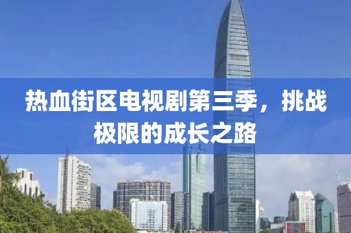 热血街区电视剧第三季，挑战极限的成长之路