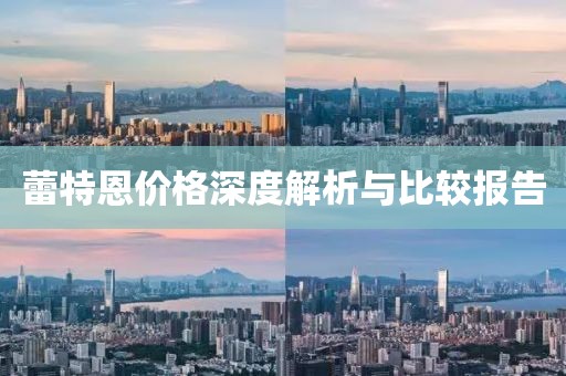蕾特恩价格深度解析与比较报告