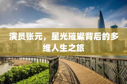 演员张元，星光璀璨背后的多维人生之旅