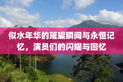 似水年华的璀璨瞬间与永恒记忆，演员们的闪耀与回忆