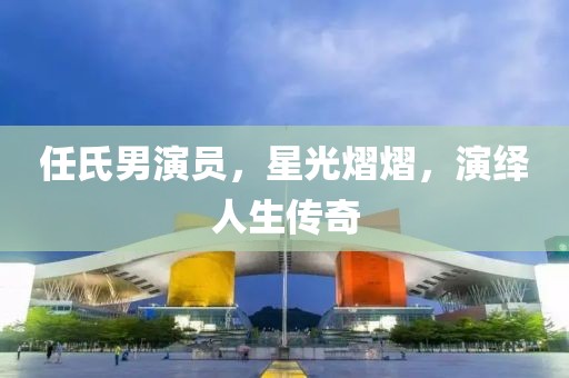 任氏男演员，星光熠熠，演绎人生传奇