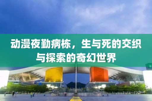 动漫夜勤病栋，生与死的交织与探索的奇幻世界