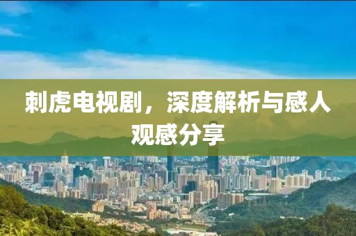 刺虎电视剧，深度解析与感人观感分享