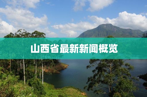 山西省最新新闻概览