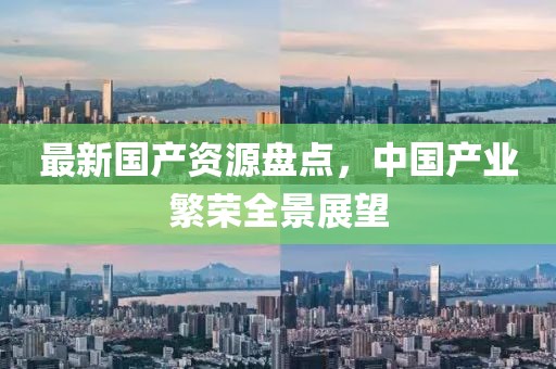 最新国产资源盘点，中国产业繁荣全景展望