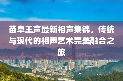 苗阜王声最新相声集锦，传统与现代的相声艺术完美融合之旅