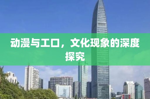 动漫与工口，文化现象的深度探究