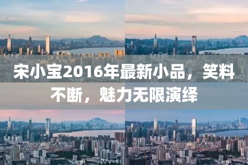 宋小宝2016年最新小品，笑料不断，魅力无限演绎