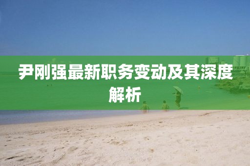 尹刚强最新职务变动及其深度解析
