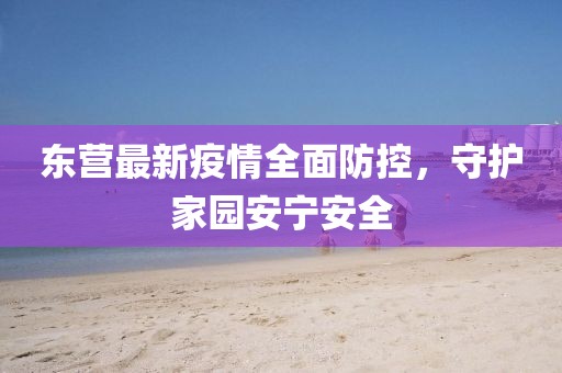 东营最新疫情全面防控，守护家园安宁安全