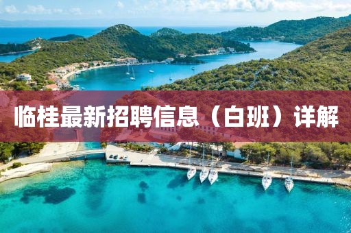 临桂最新招聘信息（白班）详解