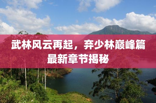 武林风云再起，弃少林巅峰篇最新章节揭秘