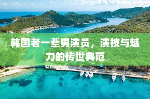 韩国老一辈男演员，演技与魅力的传世典范