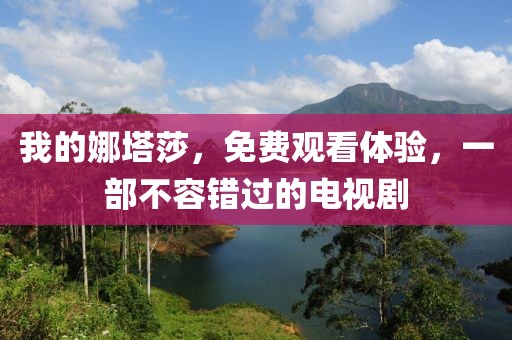 我的娜塔莎，免费观看体验，一部不容错过的电视剧