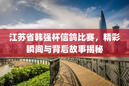 江苏省韩强杯信鸽比赛，精彩瞬间与背后故事揭秘