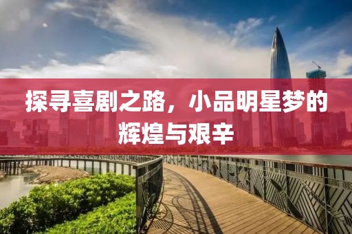 探寻喜剧之路，小品明星梦的辉煌与艰辛