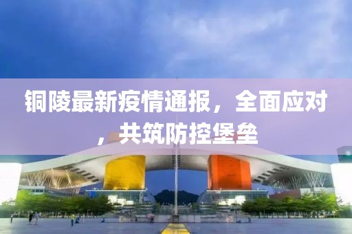 铜陵最新疫情通报，全面应对，共筑防控堡垒