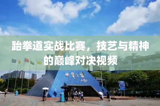 跆拳道实战比赛，技艺与精神的巅峰对决视频