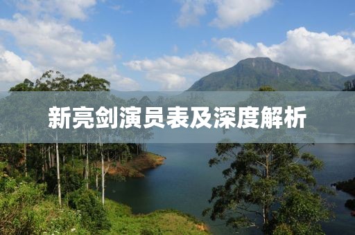 新亮剑演员表及深度解析