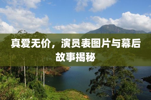 真爱无价，演员表图片与幕后故事揭秘