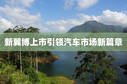 新翼博上市引领汽车市场新篇章