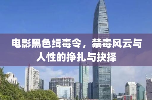 电影黑色缉毒令，禁毒风云与人性的挣扎与抉择