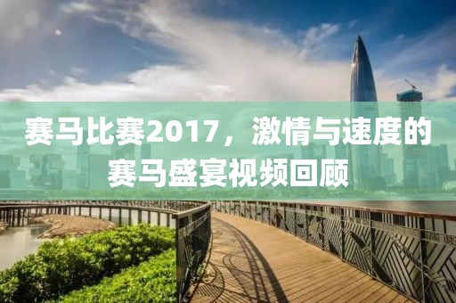 赛马比赛2017，激情与速度的赛马盛宴视频回顾