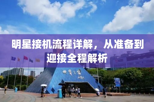 明星接机流程详解，从准备到迎接全程解析