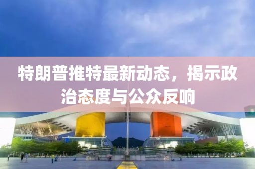 特朗普推特最新动态，揭示政治态度与公众反响