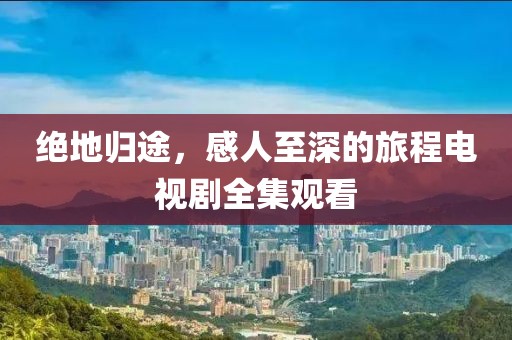 绝地归途，感人至深的旅程电视剧全集观看