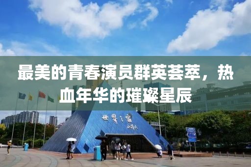 最美的青春演员群英荟萃，热血年华的璀璨星辰