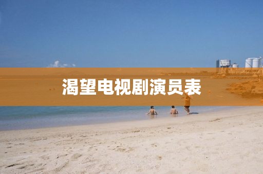 渴望电视剧演员表