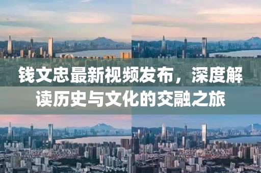 钱文忠最新视频发布，深度解读历史与文化的交融之旅