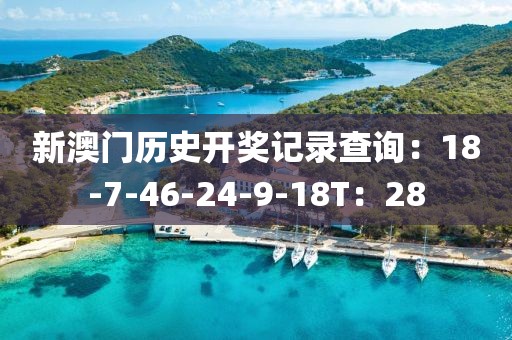 新澳门历史开奖记录查询：18-7-46-24-9-18T：28