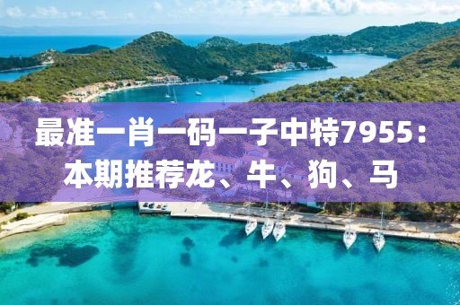 最准一肖一码一子中特7955：本期推荐龙、牛、狗、马