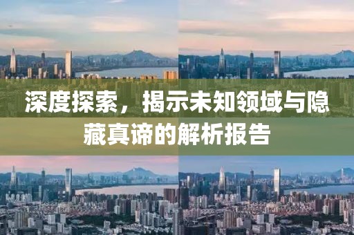 深度探索，揭示未知领域与隐藏真谛的解析报告