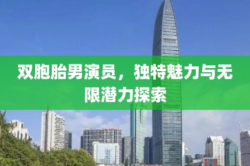 双胞胎男演员，独特魅力与无限潜力探索