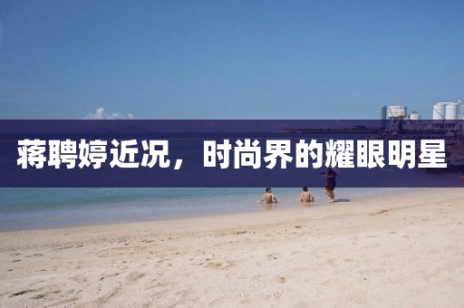 蒋聘婷近况，时尚界的耀眼明星