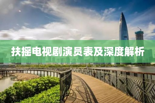 扶摇电视剧演员表及深度解析