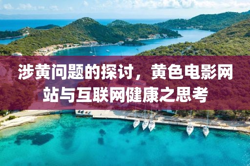 涉黄问题的探讨，黄色电影网站与互联网健康之思考